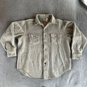 Vintage 80’s L.L. Bean Wool Shacket